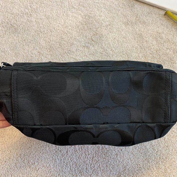 Coach Monogram Black Messenger Bag - Picture 5 of 11